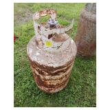Metal Propane Tank with Valve