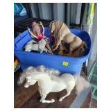 Barbie Dolls and Horses Tote