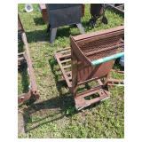 Rusty Metal Hand-Cart Frame