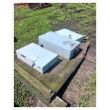 Three Electrical Boxes