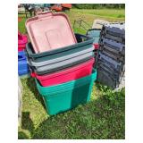 8xBID Stackable Storage Totes