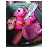 Tote of Polly Pocket Toys