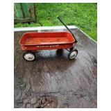Radio-Trail Red Metal Wagon