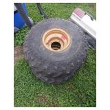 ATV Tires and Wheels, Set of 2 times the bid