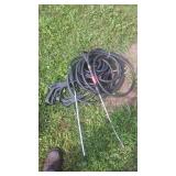 Four Sprayer Nozzle and Hose Sets times the