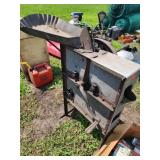 Cast Iron and Steel Hand-Crank Corn Sheller