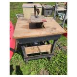 Vintage Electric Scroll Saw on Stand