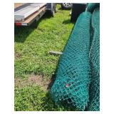 50 Foot Green Chain Link Fence Roll