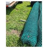 50 ft Green Coated Chain Link Fence Roll