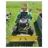 John Deere 18HP Riding Mower with Blade