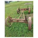 Steel Wagon Running Gear Axle Assembly