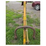 3pt post hole auger pto shaft is bent