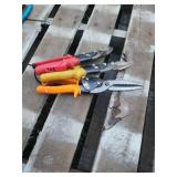 3 Aviation Tin Snips