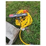 Heavy Duty Extension Cord With Power Strip