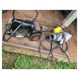 Skil Belt Sander and DeWalt Orbital Sander