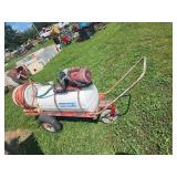 SkIBBE sprayer W/ Leeson Motoreels w/300ft hose