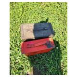 Two Metal Ammunition Boxes times the bid