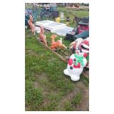 Christmas Lawn Decor Light-Up Blow Molds