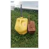 Plastic and Metal Gas Cans, 2 Pieces, times 2
