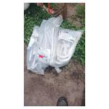 4X BID Plastic J Hook Pipe Holders Lot