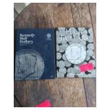 Kennedy Half Dollar Coin Folders, 2 Pieces