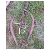 Horse Harness With Wooden Hames and Bit