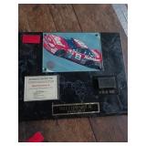 Dale Earnhardt Jr. Racing Plaque with Tire