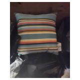 Bag of Outdoor Pillows, Striped Pattern