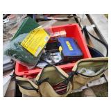 Tool Box With IRWIN Tape and Klingspor Pads