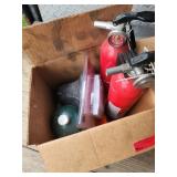 Box Lot: Fire Extinguishers and Honeywell