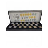2001 & 2002 Quarters Gold and Platinum Set