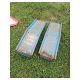 Metal Automotive Wheel Ramps times 2