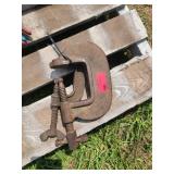 Large Industrial C-Clamp, Drop Forged Steel
