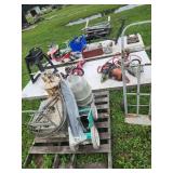 Tools, Propane Tank, Yard Items
