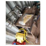 Table Saw With Fence And Accessories