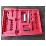 Partial Socket Wrench and Accessory Set