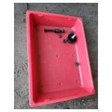 Lisle 49200 Plastic Oil Drain Pan with Parts