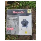 FlameGlo 14 Inch Round Table Grill