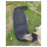 Automotive Rear Parcel Shelf Black Fabric