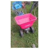 EarthWay Red Broadcast Seed Spreader