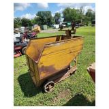 Vintage Corn weigh Hauler Cart
