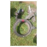 Horse Swing Made Out of Tire