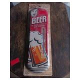 Country Store Metal Beer Thermometer