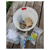 Hand Tools and Hardware in Bucket