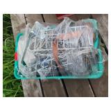 Bin of Miscellaneous Hardware Items