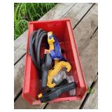 Welding Accessories in Red Bin