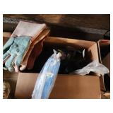 Work Gloves and Cleaning Supplies
