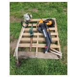 Yard Tool Lot: Gas Trimmer, Hedge Trimmer,
