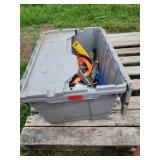 Tool And Hardware Lot In Bin
