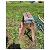 Wooden Folding Step Ladder